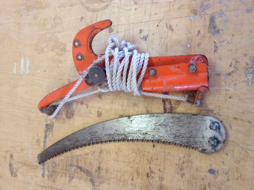Pole Saw Head for Wooden Poles,w/Blade &amp; Pull Rope, Pruner!! Great Deal!!!