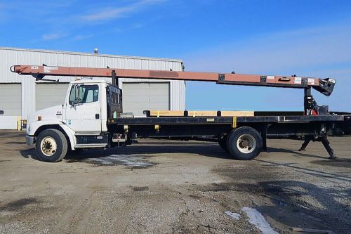 USED 1995 Freightliner FL70 with Cleasby Conveyor FBR6-36