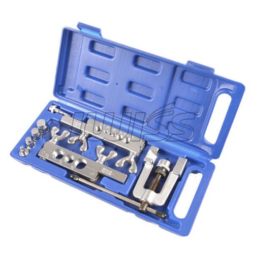 45 Degree Flaring and Swaging Tool Kit for Refrigeration Copper Tubing