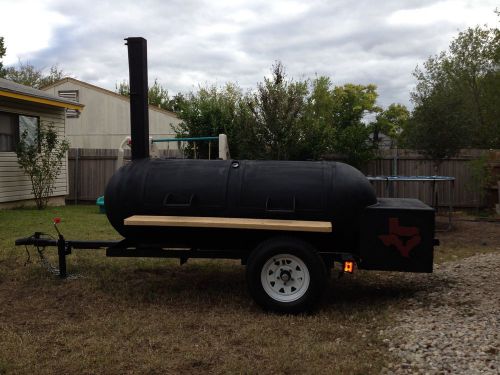 bar bq pit smoker trailer