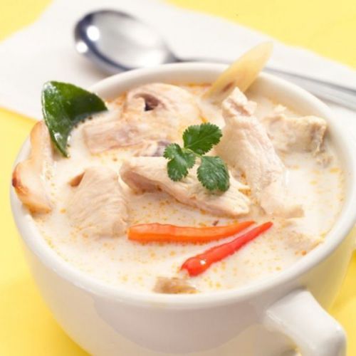 Thai Food Thai Chicken Soup with Cononut Milk Recipe Dinner Free S Thailand Easy