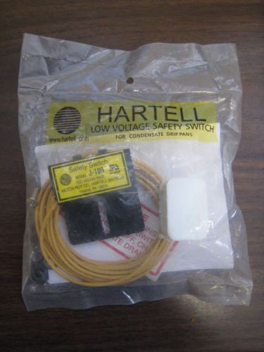 New hartell model j-100 low voltage safety float switch for condensate drip pans for sale