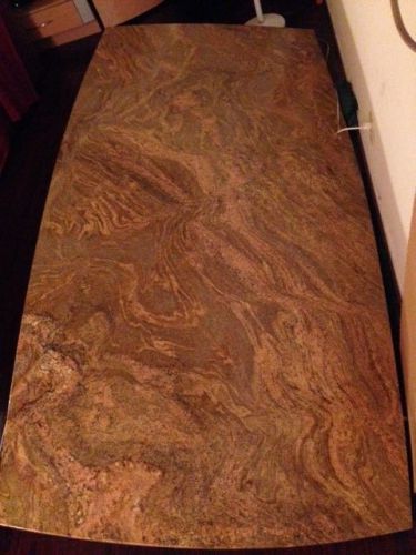 Granite Boat Shaped Dining/Conference Table Top