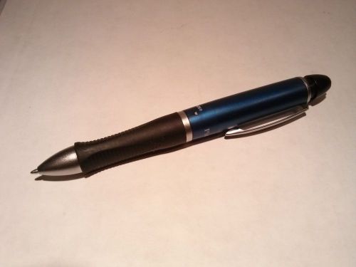 New blue papermate phd multi 3-in-1 ballpoint pen &amp; mechanical pencil &amp; stylus for sale