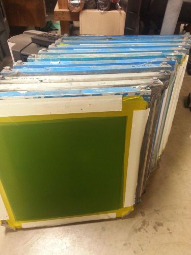 Newman Roller Frame Screens for Screen Printing used 18x20 BULK LOT of (10)