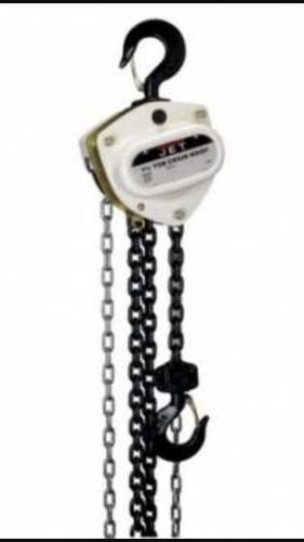 Jet 101610 l-100-150-10, 1-1/2-ton hand chain hoist with 10&#039; lift for sale