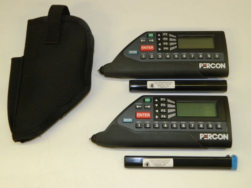 Percon pocket reader, 128 k, 30-001-00, portable terminal (untested 2 units) psc for sale