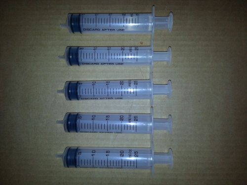 5  25CC Syringes with Catheter tip Dispense Adhesive Glue Grese Paste