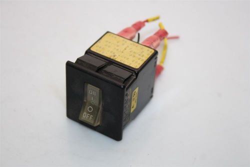 Airpax rocker switch on-off maintained 250v 50/60hz for sale