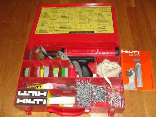 Hilti Fastening System DX300 Tool with Case and All of the Extras