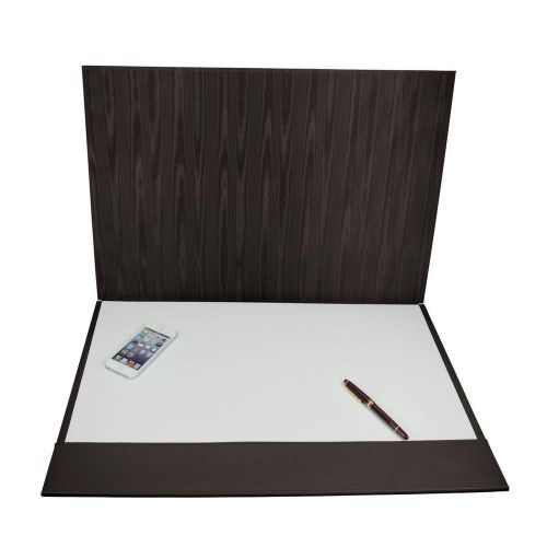 LUCRIN - 2-part writing pad 18.5 x 13.8 inches - Smooth Cow Leather - Brown