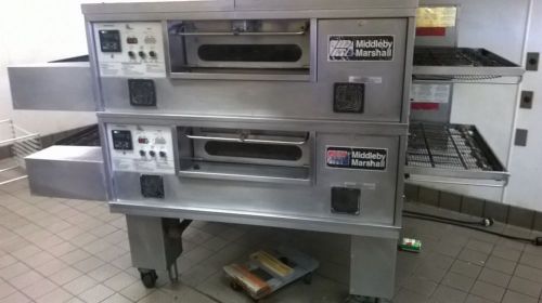 Middleby Marshall PS555G Pizza Ovens From Closed Ci Ci &#039;s  DOUBLE STACK  2005