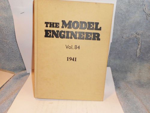 Machists Modelers Steamers 3/4 The Model Engineer Whole Year 1933 HARDDBOUND