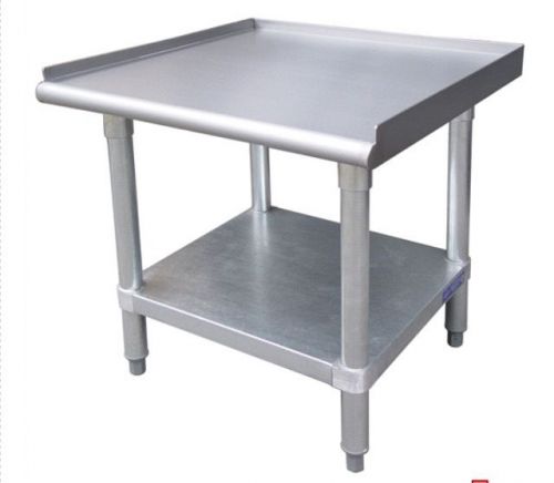 L &amp; J Stainless Steel 30 x 18 Table / Equipment Stand for Restaurant