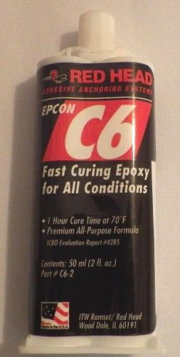 RedHead Epcon C6 Adhesive Anchoring Systems Fast Curing Epoxy for All Conditions