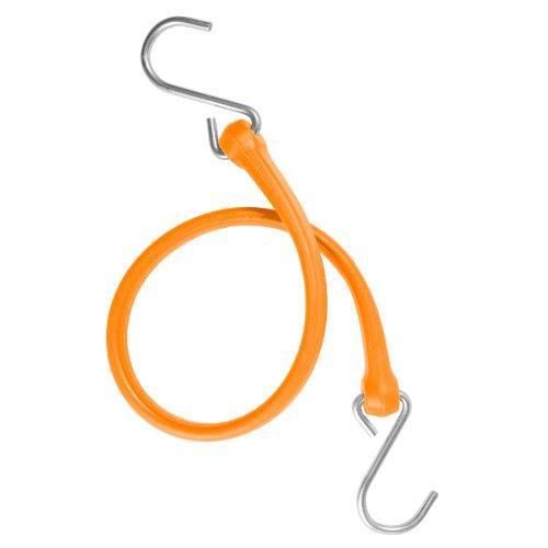The Perfect Bungee 19-Inch Strap with Stainless Steel S-Hooks, Orange New