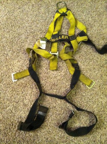 Miller safety harness fall protection. universal fit. free shipping for sale