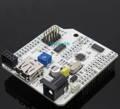 USB HOST SHIELD FOR COMPATIBLE GOOGLE ANDROID ADK &amp; ARDUINO UNO R3 MEGA 2560