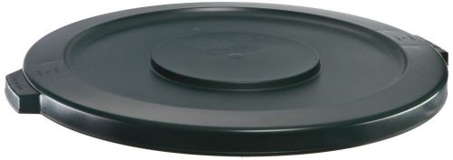 Rubbermaid Commercial FG2631 Brute Lid for Round Waste Trash Can Black Six Pack