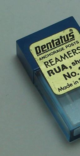 Dentatus Dental Screw Post Reamers Short  Size 2 RUA-2 Pkg of 3