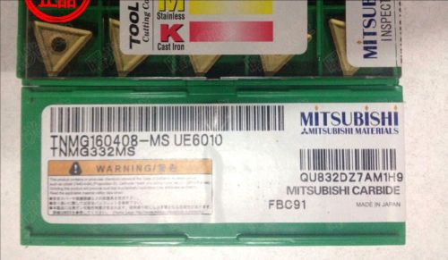 NEW in box MITSUBISHI TNMG160408-MS UE6010 TNMG332MS  Carbide Inserts 10PCS/Box