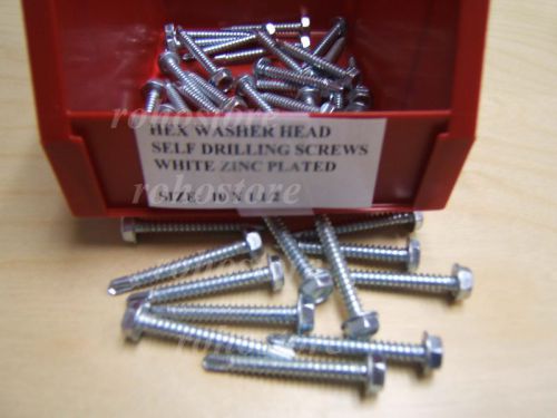 10 x 1-1/2 hex head self drilling screw 25 lbs 2460 pcs metal screw for sale