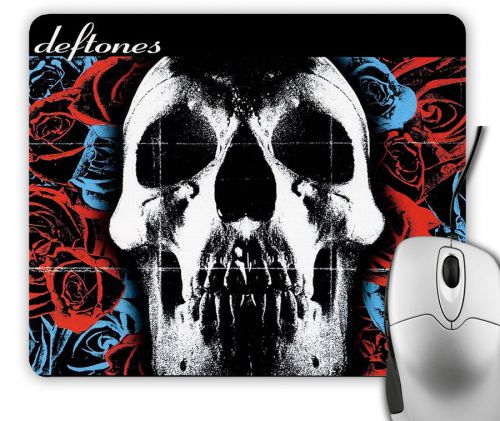 New Deftones Skull Rock Metal Band Logo Mouse Pad Mat Mousepad Hot Gift Game