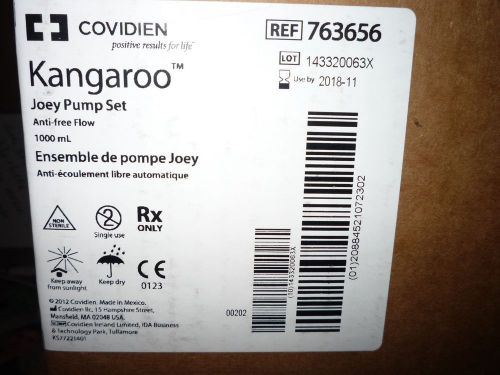 Covidien Kangaroo Joey 1000mL Pump Sets. Reference number 763656