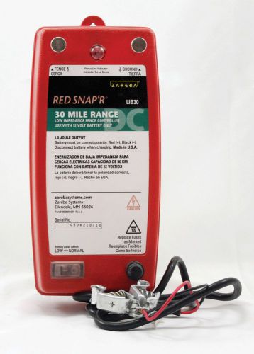 Zareba Red Snap&#039;r DC 1 Joule Fence Charger