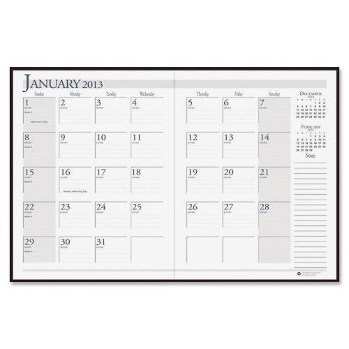 House of Doolittle Gardens Calendar Desk Pad 22&#034; W x 17&#034; D 22&#034; W  x 17&#034; D