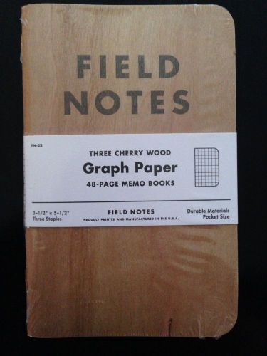Field Notes - Three Cherry Wood Edition