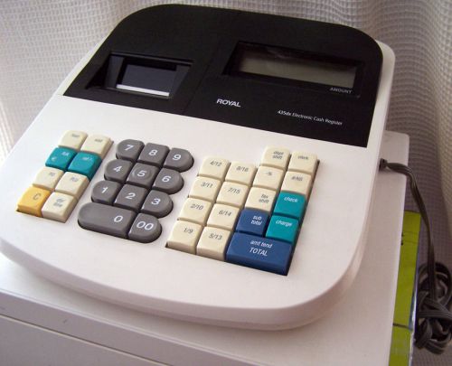 ROYAL Electronic Cash Register Model 435dx