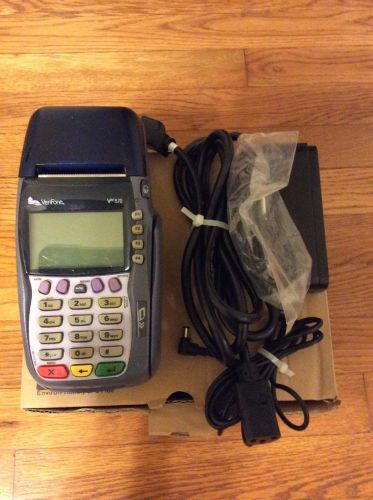 Verifone Vx570 /  Dual Comm Dialup/IP **Tamper** W/Power Supply EMV Slot