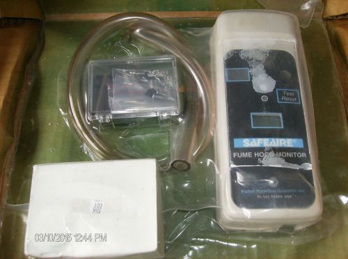 Safeaire fume hood monitor 54l0475 for sale
