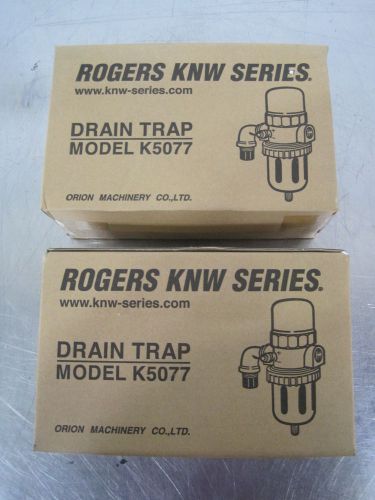 R114656 Orion Machinery Rogers KNW Series Drain Trap Model K5077