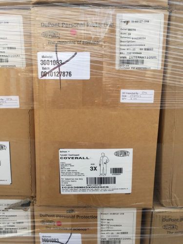 Du point coverall x3 (25 in box new) ahs1130119 for sale