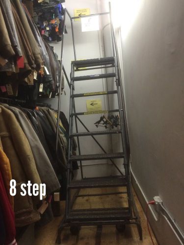 Industrial warehouse ladder 8 steps for sale