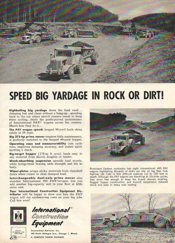 1962 International PAY Wagons ad, John Arborio of Poughkeepsie, NY