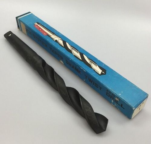 Hss inch system taper shank twist drill bit 31/32&#034; unused boxed for sale
