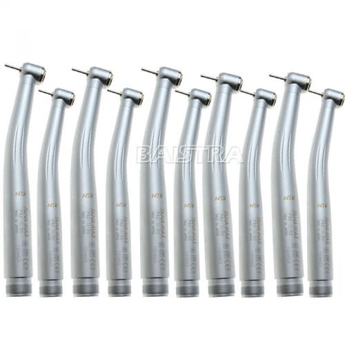 10pcs nsk style dental pana max push button 3 way spray high speed handpiece 2-h for sale