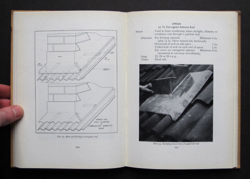 Copper roofing : practical handbook 1959 roof coverings gutters flashings joints for sale