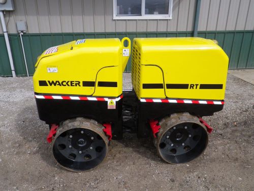 2004 rt82sc wacker trench compactor packer roller cordless remote nice machine! for sale