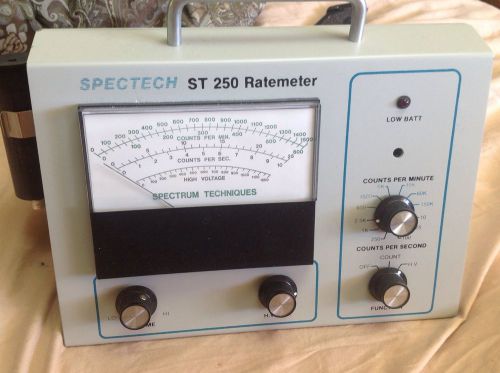 Spectrum Technologies ST250 Geiger Counter Thin Window Probe, Computer Interface