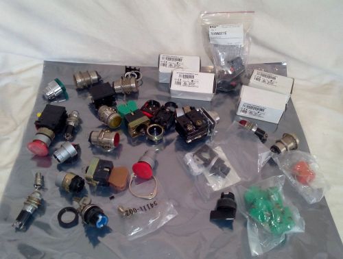 INDUSTRIAL SWITCHES LIGHTS LOT STEAMPUNK                         (C1M)