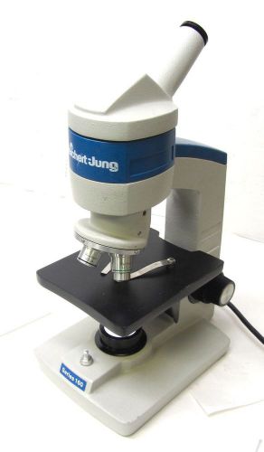 Reichert-Jung 160 Microscope Small View Lens + Objective 4x 10x 43x WORKS 53068