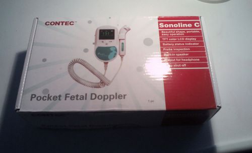 Sonoline B Fetal heart doppler /Backlight LCD 3mhz FDA battery gel included.