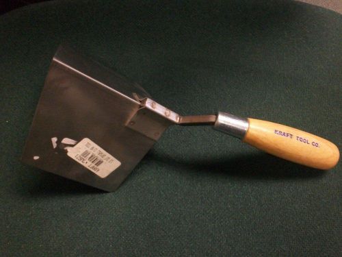 4&#034; Outside Drywall Corner Tool w/Wood Handle (Kraft Tool)