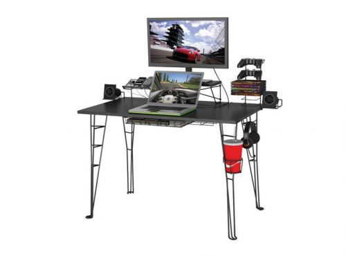 Desk Gaming Computer Table Video Atlantic Monitor Xbox Laptop Station Furniture