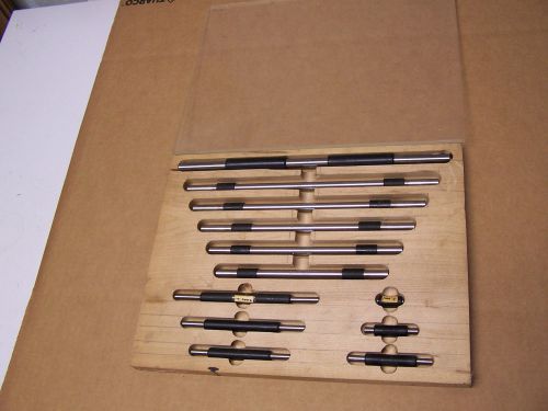 Starrett &amp; Brown  Sharpe End Measuring Rod set Micrometer Calibration Machinist