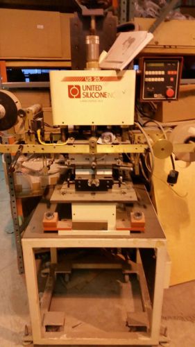 Us 25 united silicone hot stamp machine with manual for sale